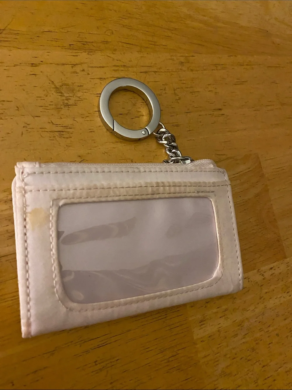 Pink Victoria’s Secret card holder pre-owned